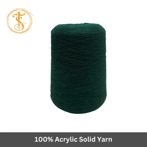 100% Acrylic Solid Yarn